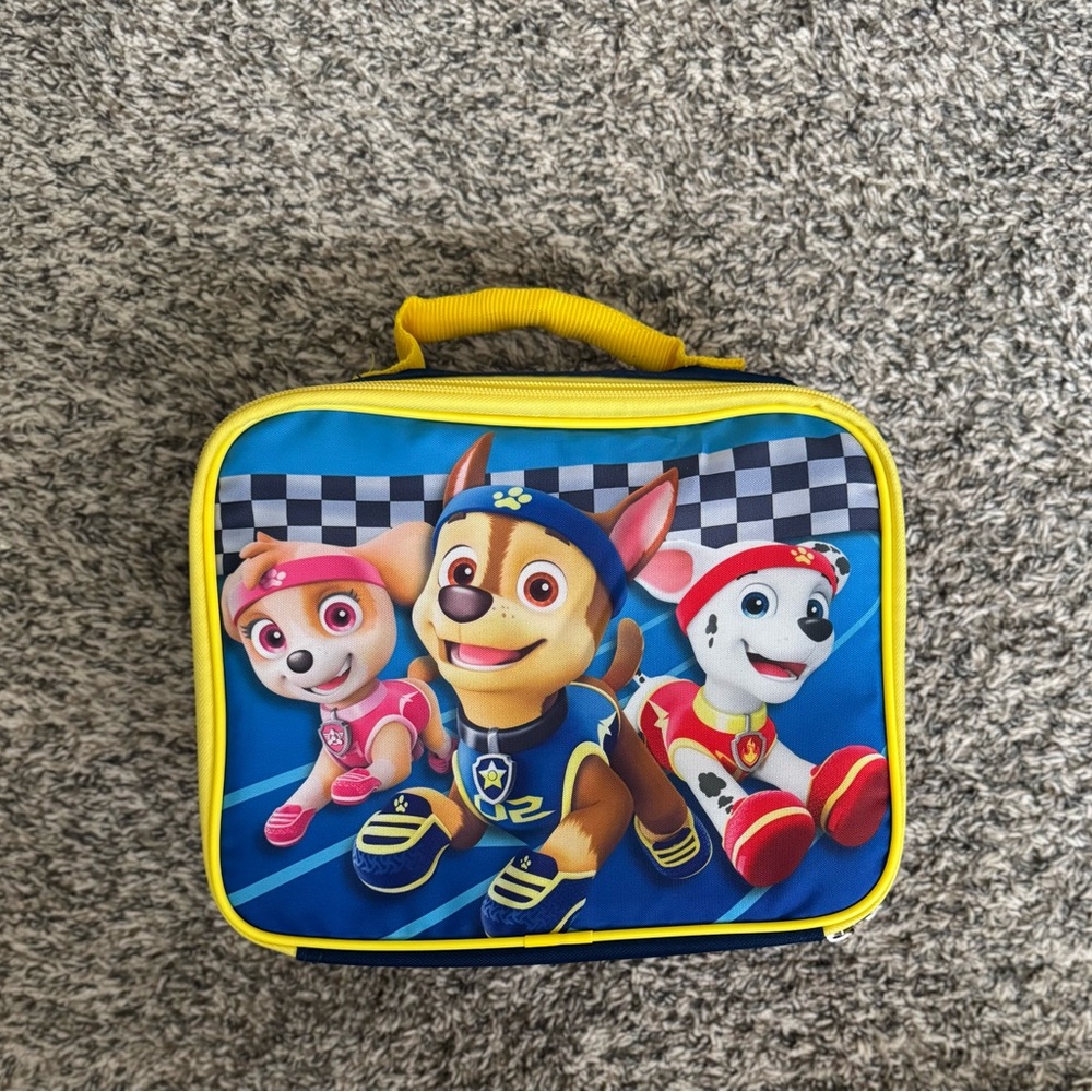 Paw Patrol Lunch Box - Blue, Yellow, and Red